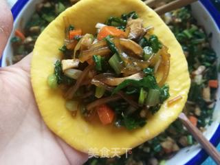 萝卜缨香菇豆腐粉条包的做法步骤:30