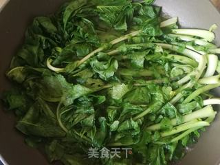 萝卜缨香菇豆腐粉条包的做法步骤:10