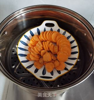 红薯芝麻饼的做法步骤:3