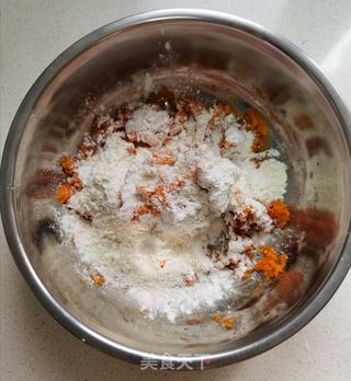 红薯芝麻饼的做法步骤:7