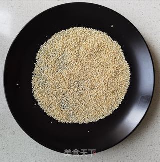 红薯芝麻饼的做法步骤:9