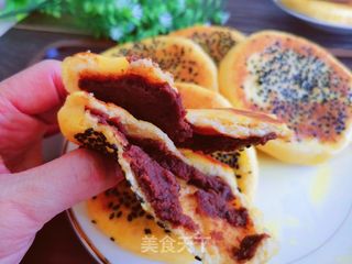 红薯豆沙饼的做法步骤:17