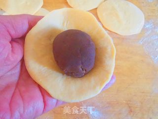 红薯豆沙饼的做法步骤:10
