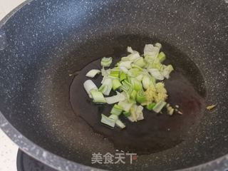 小旱白菜热汤面的做法步骤:4