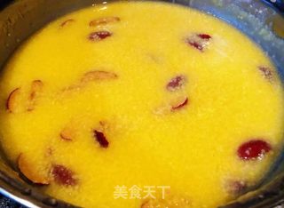 大枣鸡蛋小米粥的做法步骤：10