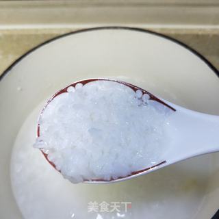 萝卜蛋丝粥的做法步骤:9