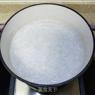 萝卜蛋丝粥的做法步骤:12