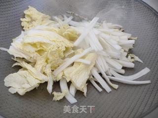 菌菇白菜蛋花汤的做法步骤:7
