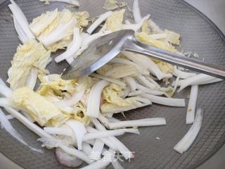 菌菇白菜蛋花汤的做法步骤:8