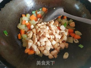 爆炒鸡丁的做法步骤:10