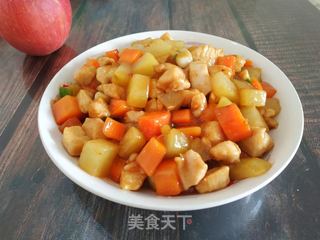 爆炒鸡丁的做法步骤:13