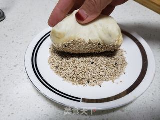 麻酱烧饼的做法步骤:11