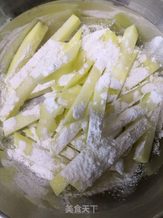 自制薯条的做法步骤:6