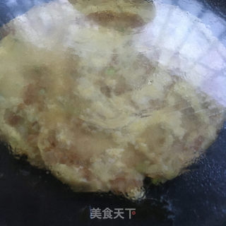 香酥葱肉饼的做法步骤：13