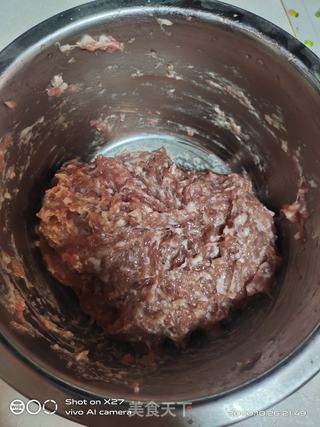 梅干菜肉末面包的做法步骤:7