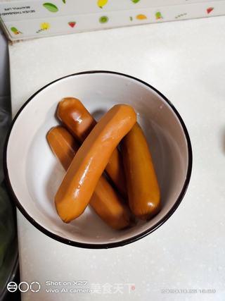 热狗面包卷的做法步骤:9