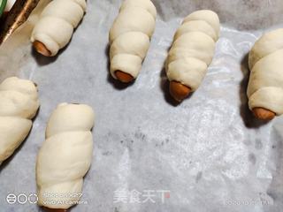 热狗面包卷的做法步骤:11