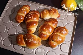 热狗面包卷的做法步骤:15