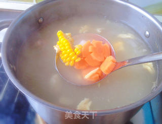 山药玉米排骨汤的做法步骤:6