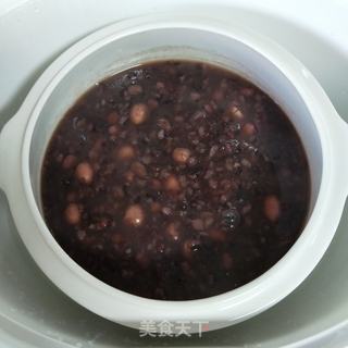 黑米杂粮粥的做法步骤:7