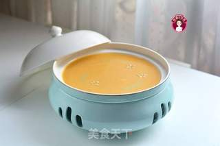 栗子松子山药南瓜羹的做法步骤:9