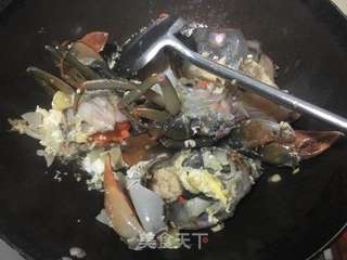 泰式椰浆咖喱蟹的做法步骤:4