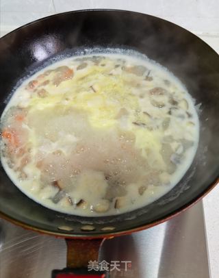 山药芙蓉汤的做法步骤:11