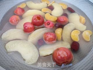 冰糖水果罐头的做法步骤:4