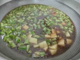 酱香豆角盖浇饭的做法步骤:5