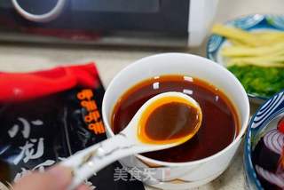 酱汁菜椒鱿鱼的做法步骤:5