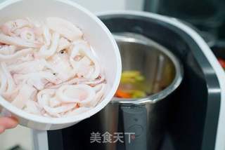 酱汁菜椒鱿鱼的做法步骤:11