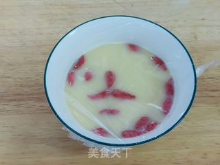 枸杞蒸蛋的做法步骤:4