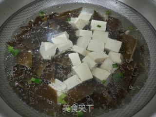 海带豆腐汤的做法步骤:6