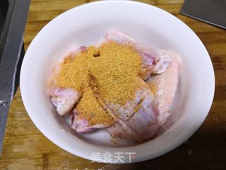 时蔬烤翅中的做法步骤:3