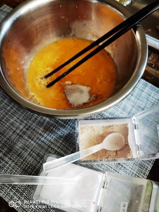 秘制磷虾炒蛋的做法步骤:4