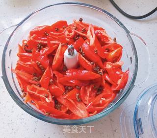 自制辣椒酱的做法步骤:6