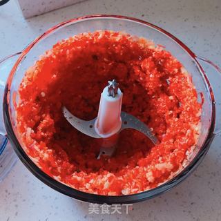 自制辣椒酱的做法步骤:8
