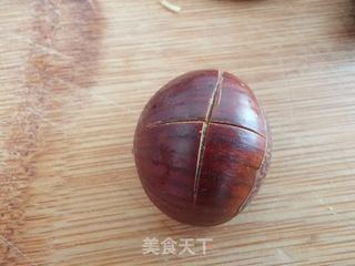 糖炒板栗的做法步骤:3