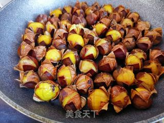 糖炒板栗的做法步骤:6