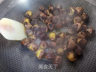糖炒板栗的做法步骤:8