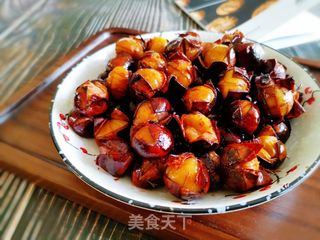 糖炒板栗的做法步骤:11