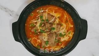 天冷一定不要错过这锅酸汤肥牛,酸爽可口,吃完浑身舒坦的做法步骤:9