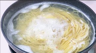 南瓜蘑菇虾仁意面丨营养解馋,好吃到停不下来的做法步骤:5
