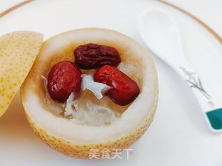 冰糖雪梨银耳汤的做法步骤:2
