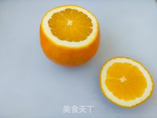 盐蒸橙子的做法步骤:3