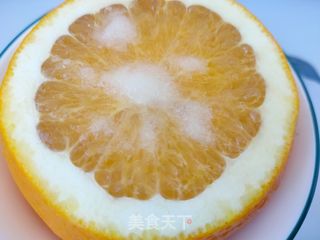 盐蒸橙子的做法步骤:5