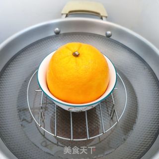 盐蒸橙子的做法步骤:9
