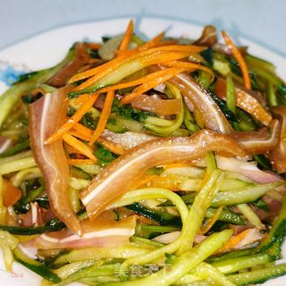 凉拌黄瓜猪耳朵的做法步骤：7
