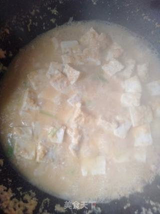 咸蛋黄炖豆腐的做法步骤:13