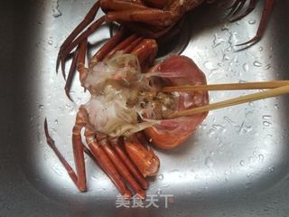 清蒸红蟹的做法步骤:3